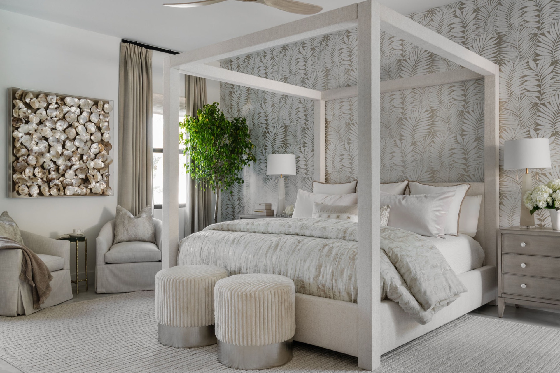 Bedroom Design detail at Aurora by Oak Heart Interiors, photo 5