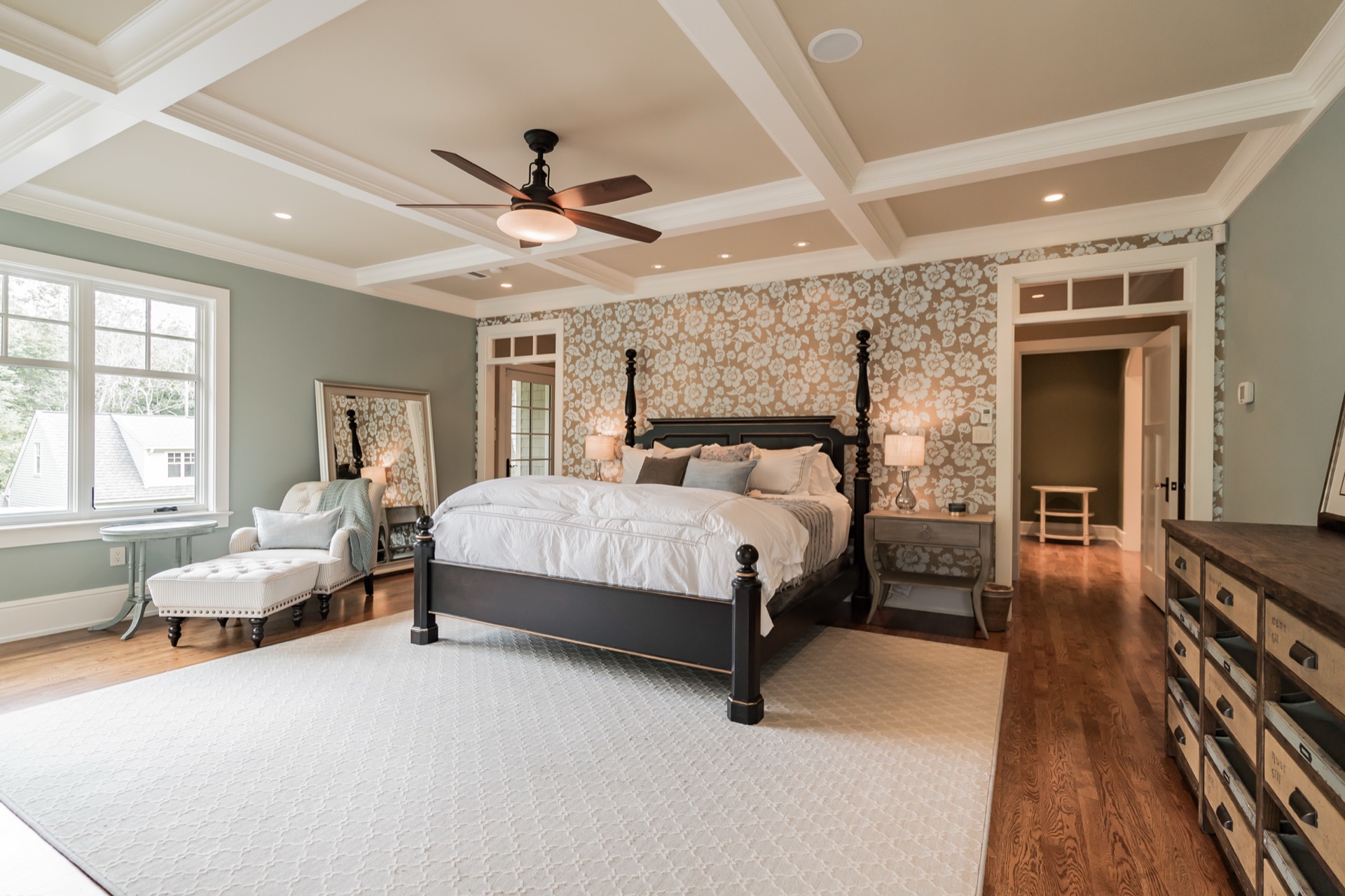 Bedroom Design detail at Aurora by Oak Heart Interiors, photo 12